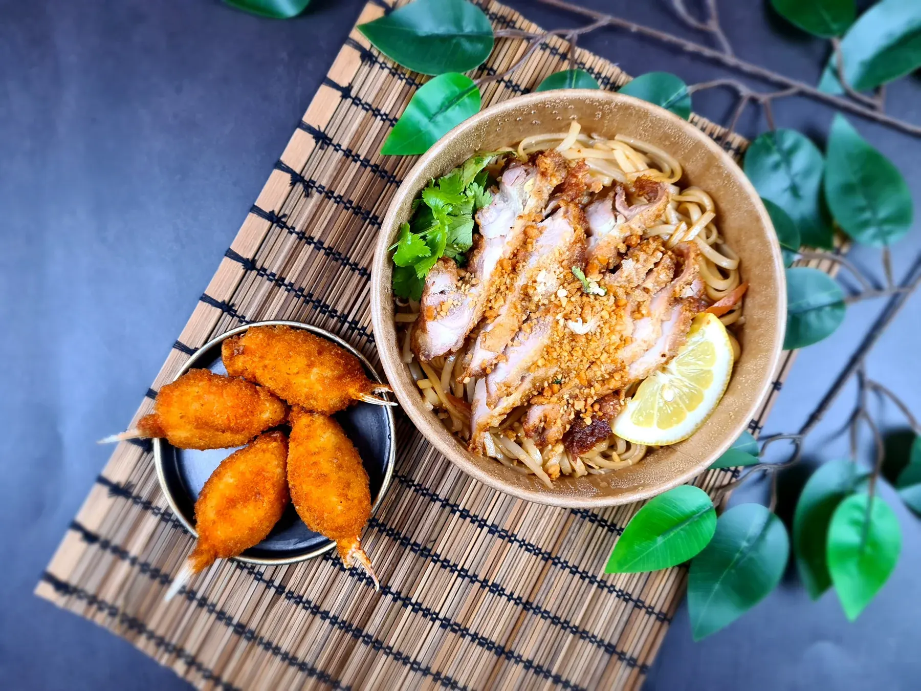Pad thaï au poulet et patates douces du Asian Market Yummy